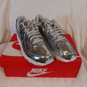 Nike AirMax 90 SP Metallic Silver Men's Size 11.5 Nike CQ6639-001